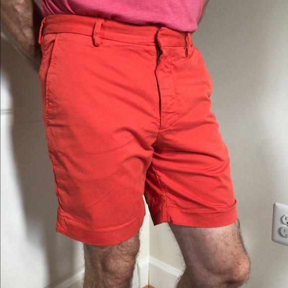 H&M Other - 2/$15 H&M Men’s Orange Bermuda Shorts